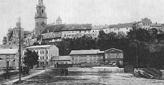 (#79) Widok na Wawel z ulicy Powiśle