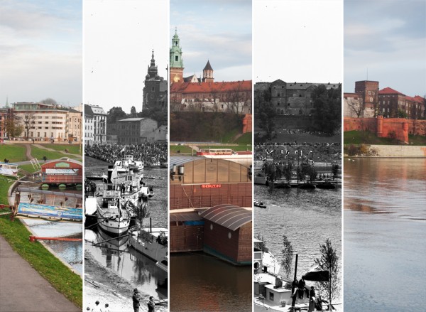 (#28) Zamek Królewski na Wawelu, bulwary wiślane i barki