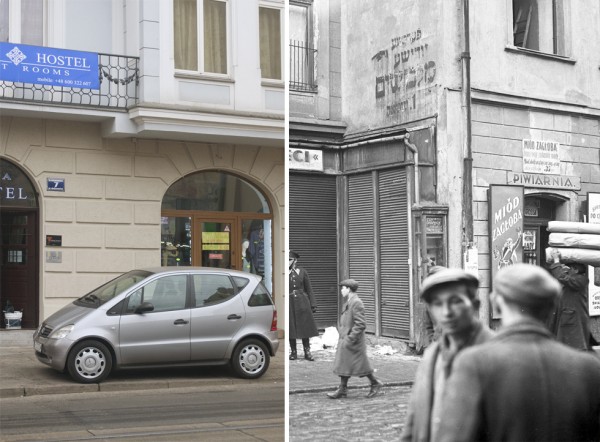 (#36) ul. Krakowska, widoczne arkady 